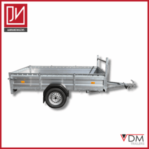 Aluminium enkel as 200 l x 130 b